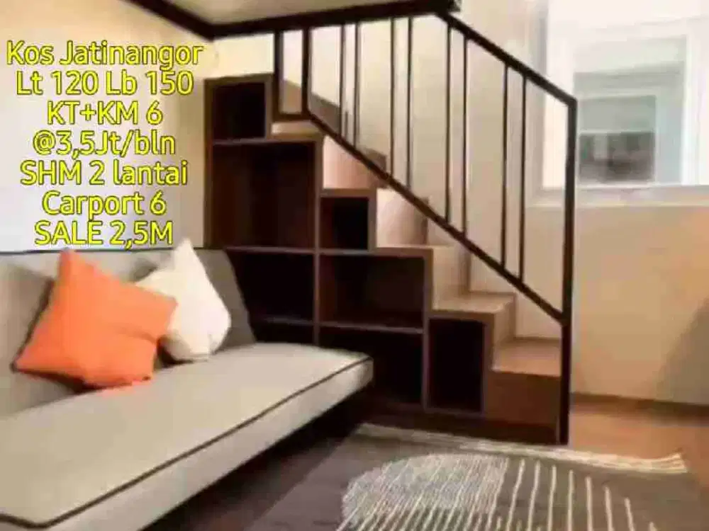 Kos Modern Jatinangor Akses Mobil