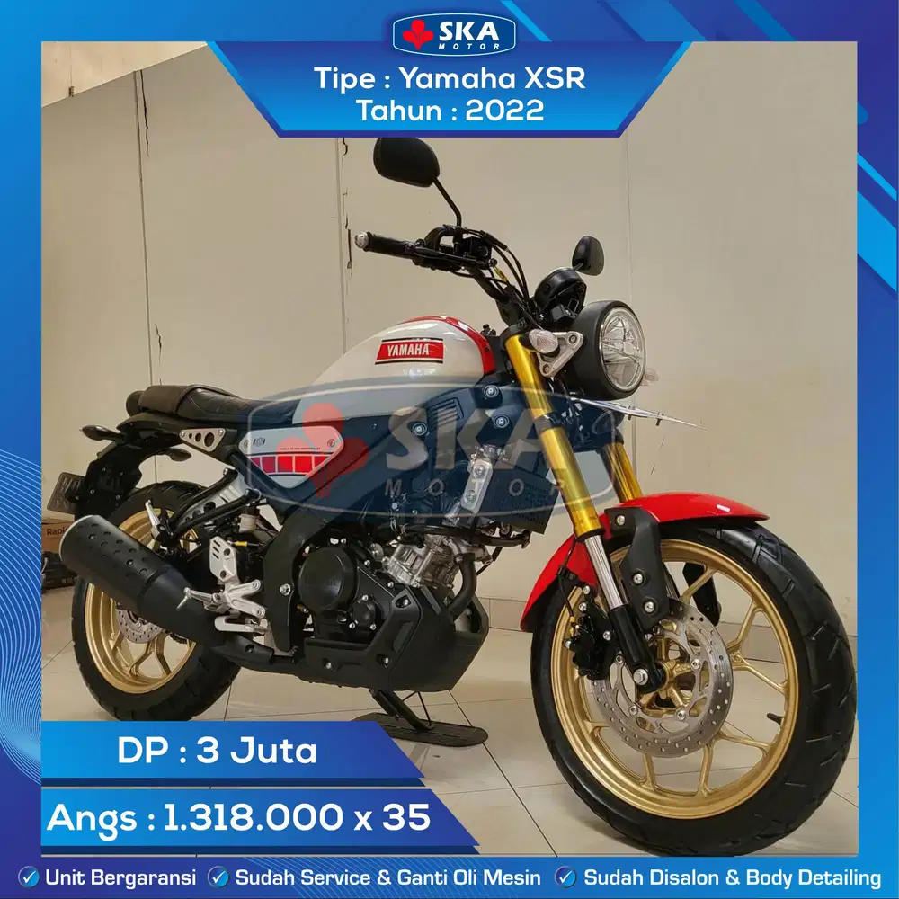 Yamaha XSR Tahun 2022
