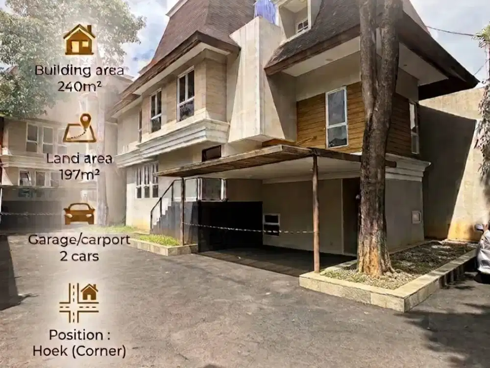 Rumah Mewah Dlm Komplek Area Premium Tb Simatupang, Jati Padang, Jakarta Selatan