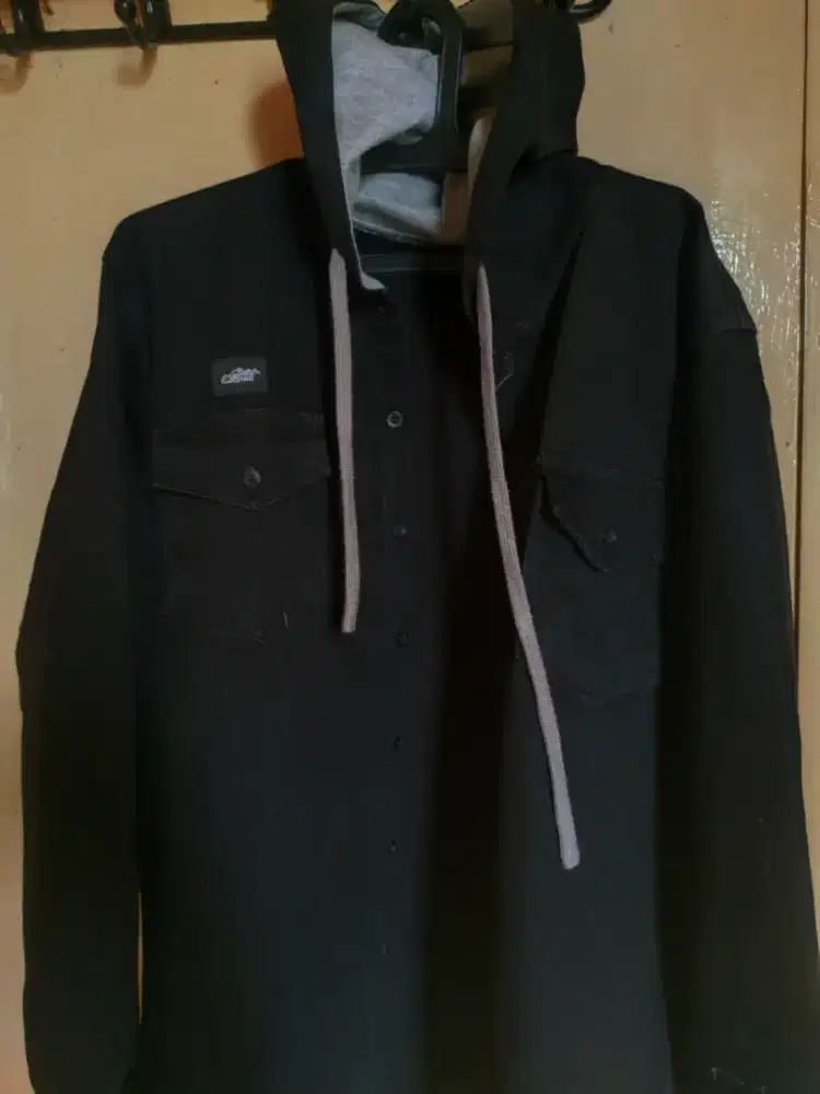 Onstreet long sleeve denim hoodie