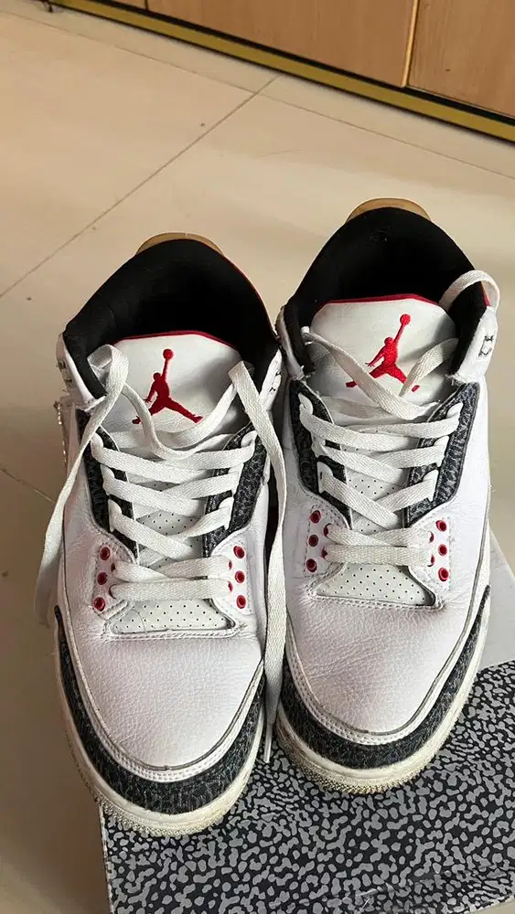 Air Jordan 3 Tokyo Denim Fire Red