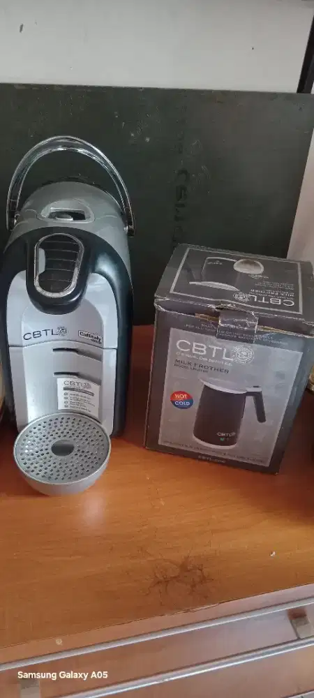 Jual paket Mesin kopi CBTL CAFFITALY DAN FROTHER LATTY