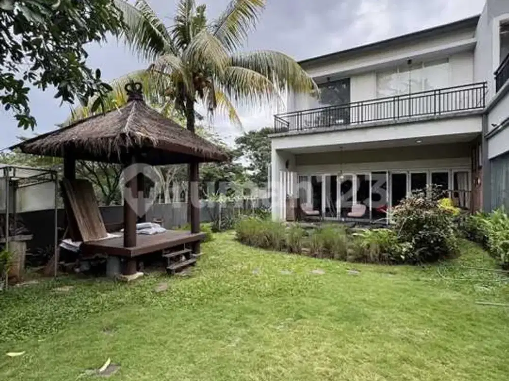 Rumah Taman Luas Cluster Premium Lokasi dan Harga Terbaik De Park BSD