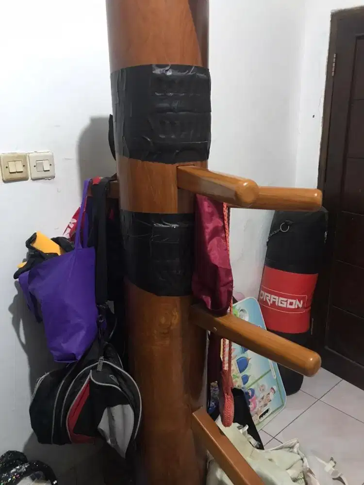 Di jual boneka kayu wingchun