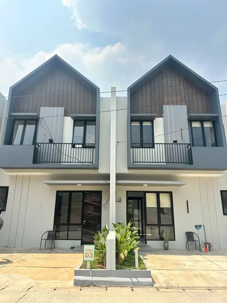 Rumah 2 Lantai 500 Jtaan Dekat Puspiptek BRIN