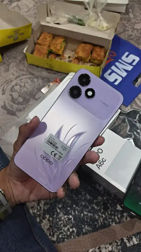 oppo a6c 4+8/64 segel neww!!