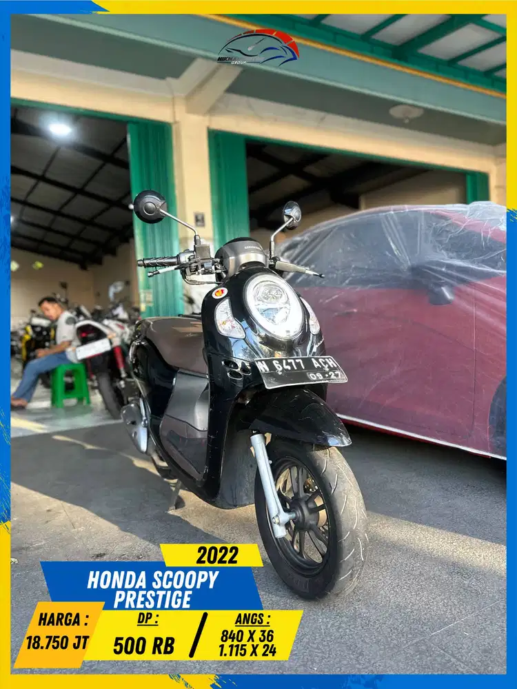 HONDA SCOOPY PRESTIGE 2022 SIAP ANGKUT MASZEHH HIKMAH MOTOR KEPUH