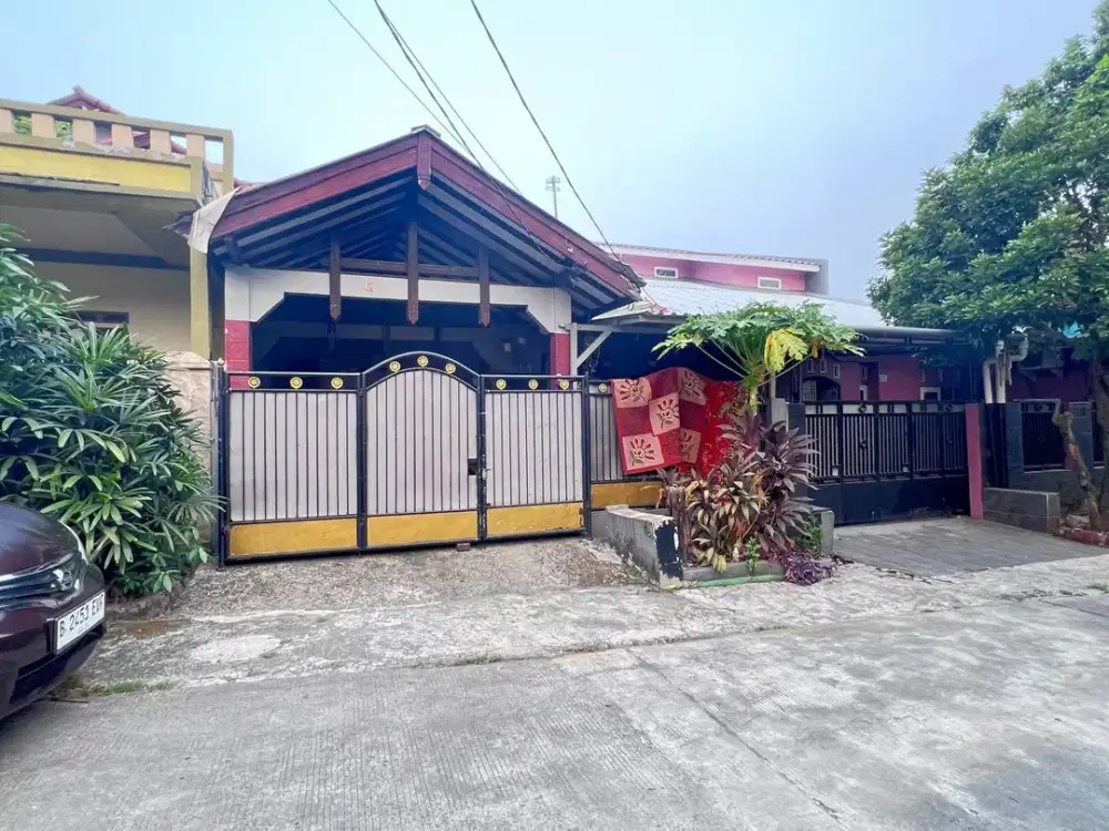 Rumah murah Luas tanah Besar Dekat Tol di Sukmajaya Depok