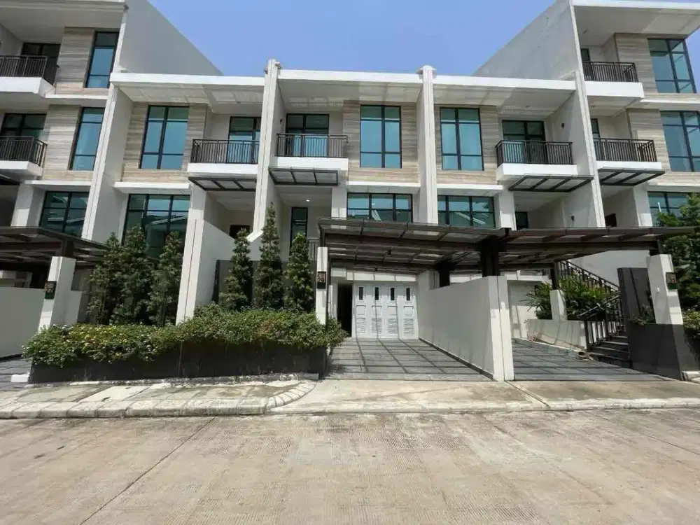 RUMAH 3 LANTAI Townhouse Brand New Metropolitan Kentjana PONDOK INDAH Jakarta Selatan