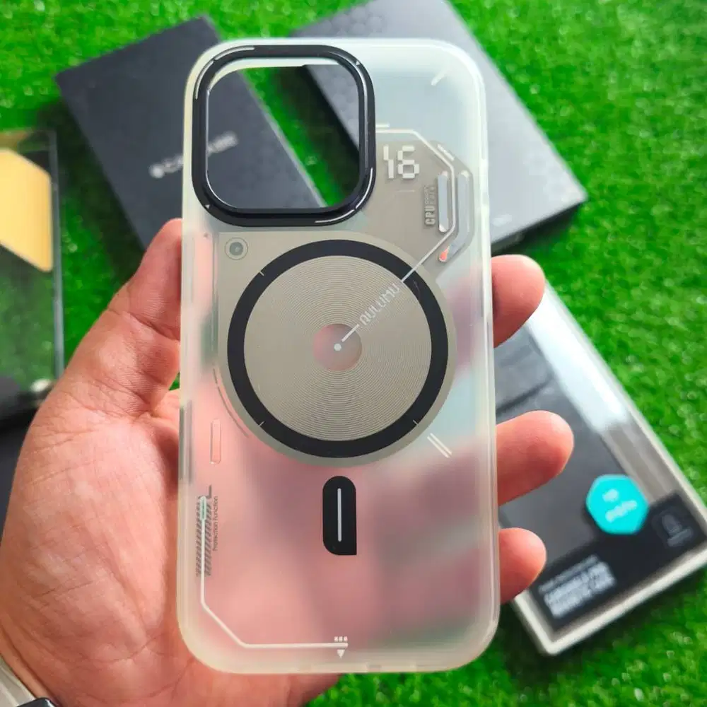 AULUMU A16 Frosted Case for iPhone 16 Pro With cooling window Second
