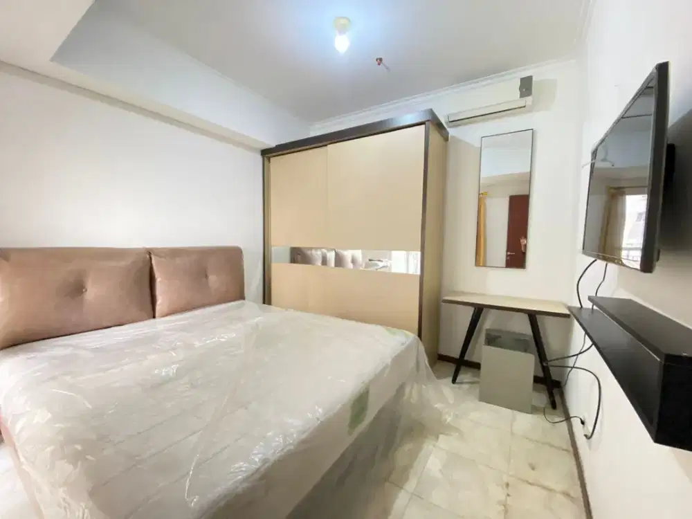 2BR plus furnish HARGA MURAH Apt.Royal mediterania garden Tanjung Duren