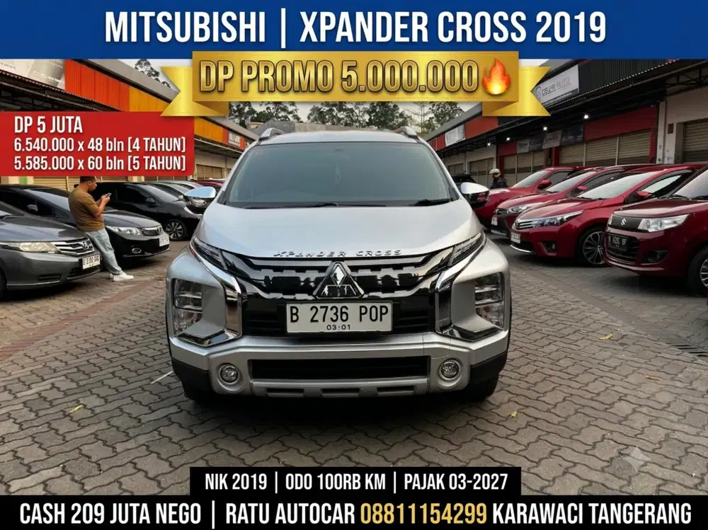 DP PROMO 5JT XPANDER CROSS  MATIC 2019 SILVER EDITION