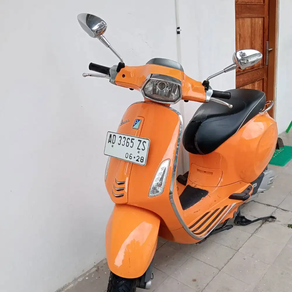 Vespa Sprint 150 i-get 2018 Orisinil Siap Pakai