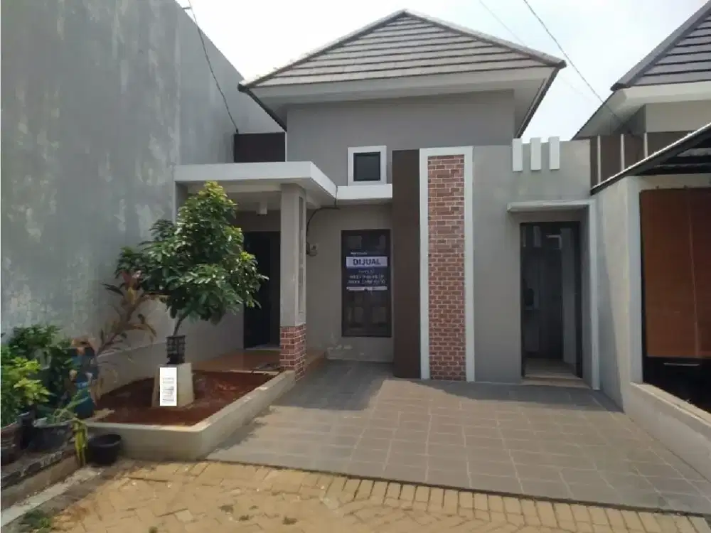 Rumah Baru Dalam Cluster Dijual Di Cinangka Sawangan Depok Dekat Pintu Tol