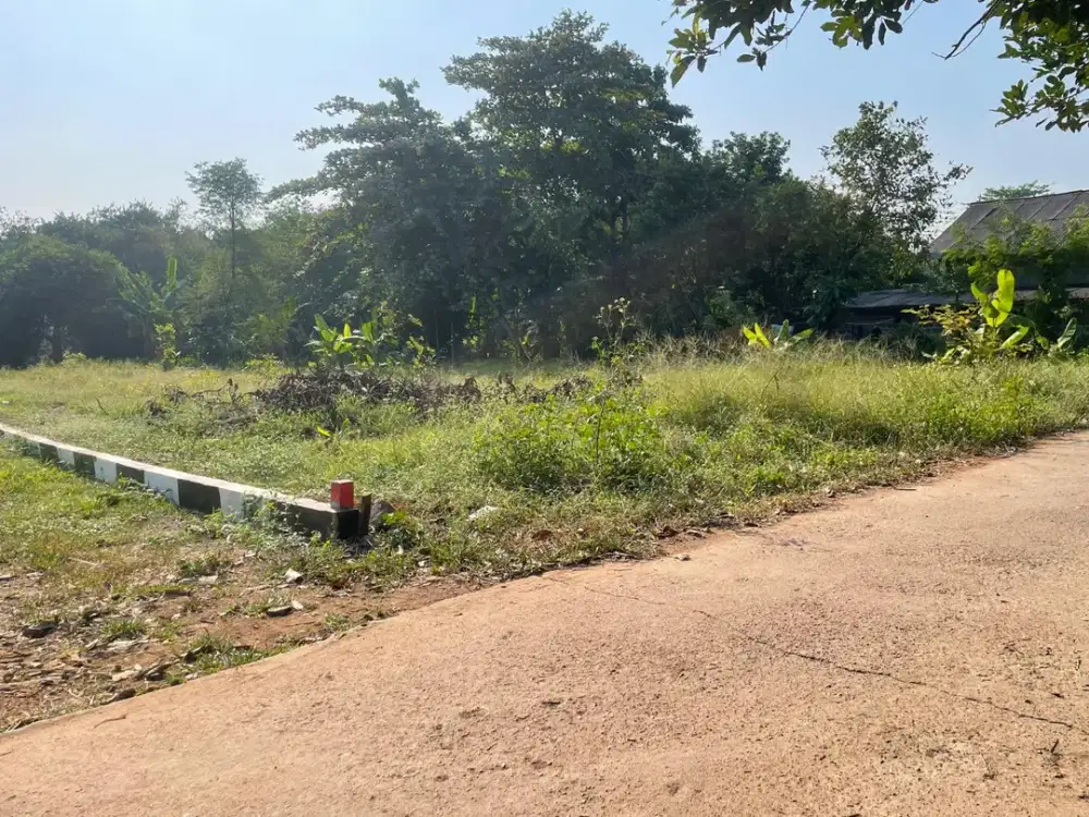 SHM Siap Balik Nama, Tanah Setu 1Jtan/m Cocok Invest/Hunian - Dekat Tol Burangkeng - Bebas Banjir