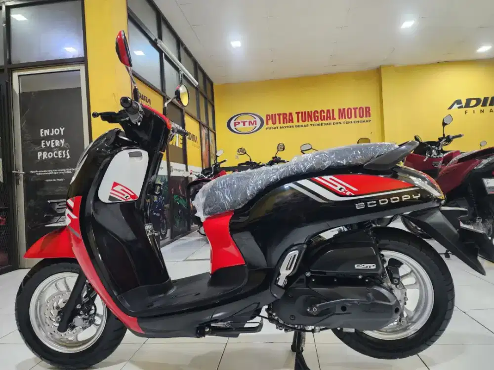 READY SCOOPY FASHION KM LOW SIAP PAKAI
