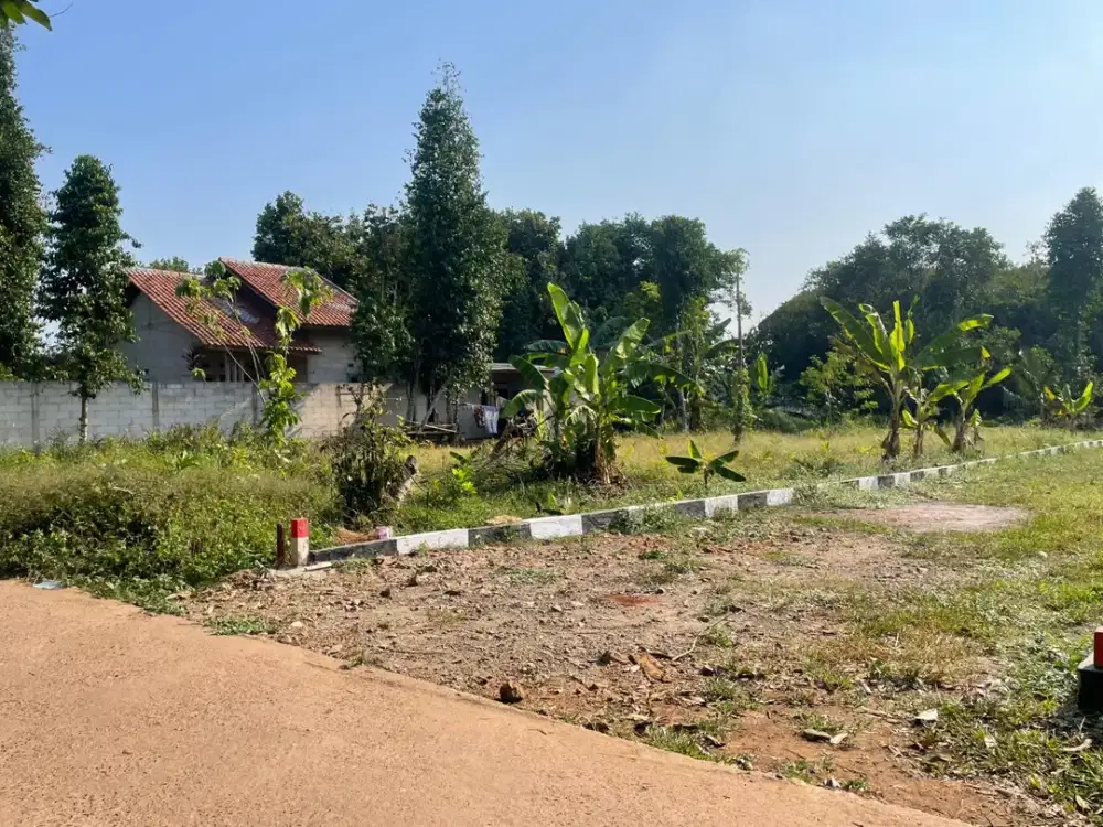 SHM Siap Balik Nama, Tanah Setu 1Jtan/m Cocok Invest/Hunian - Dekat Tol Burangkeng