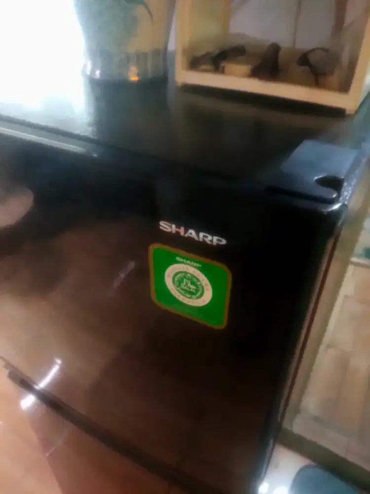 jual kulkas Sharp 2 pintu normal mulus dingin