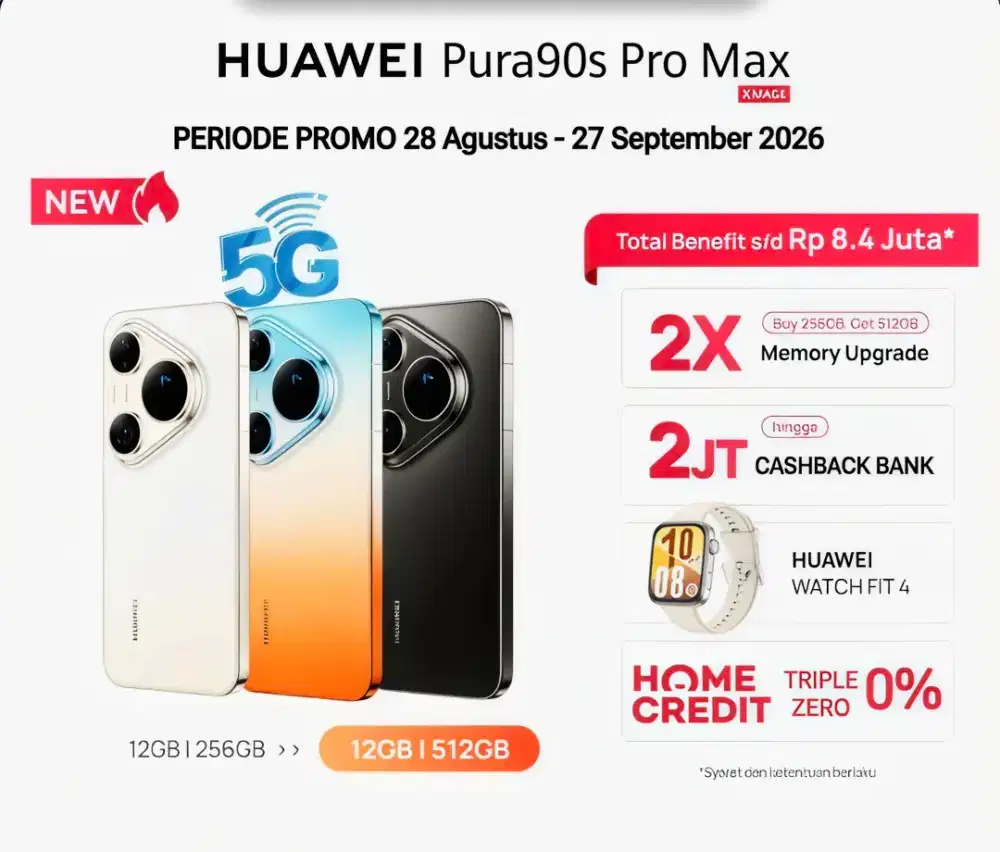 Huawei Pura 90s Promax 12/512