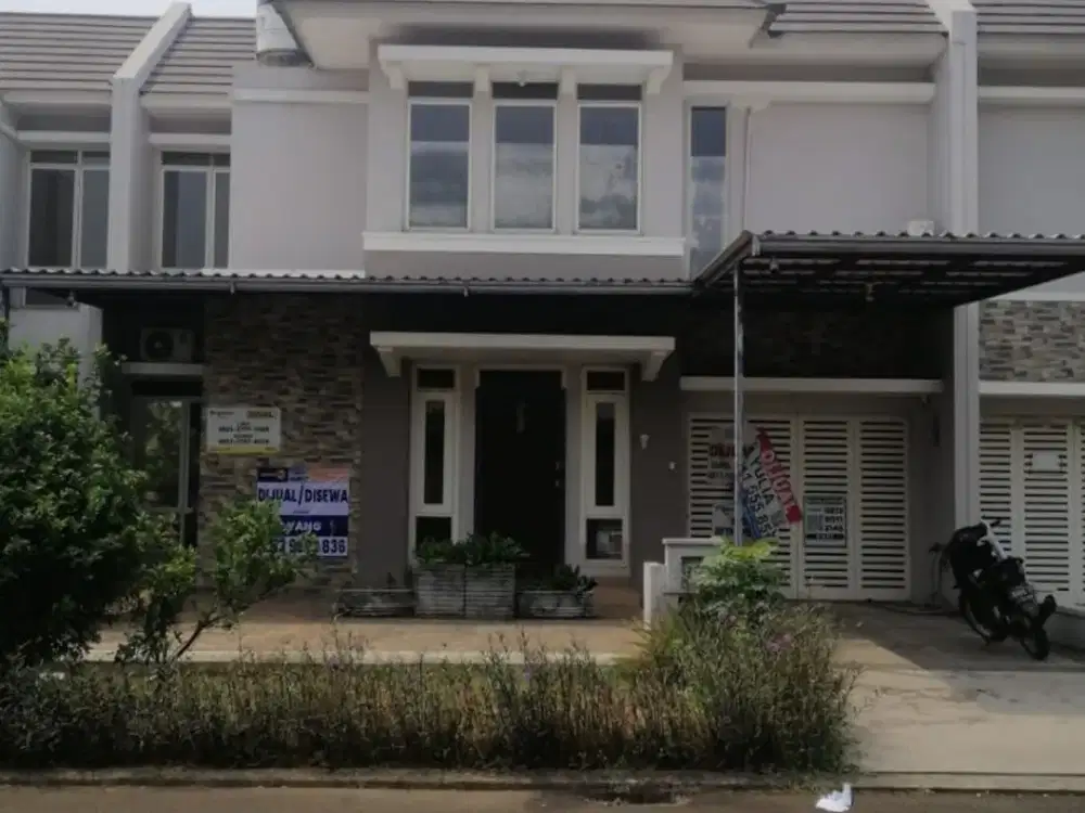 Dijual Rumah Full Renov Full Furnished Cluster Helios Suvarna Sutera Tangerang