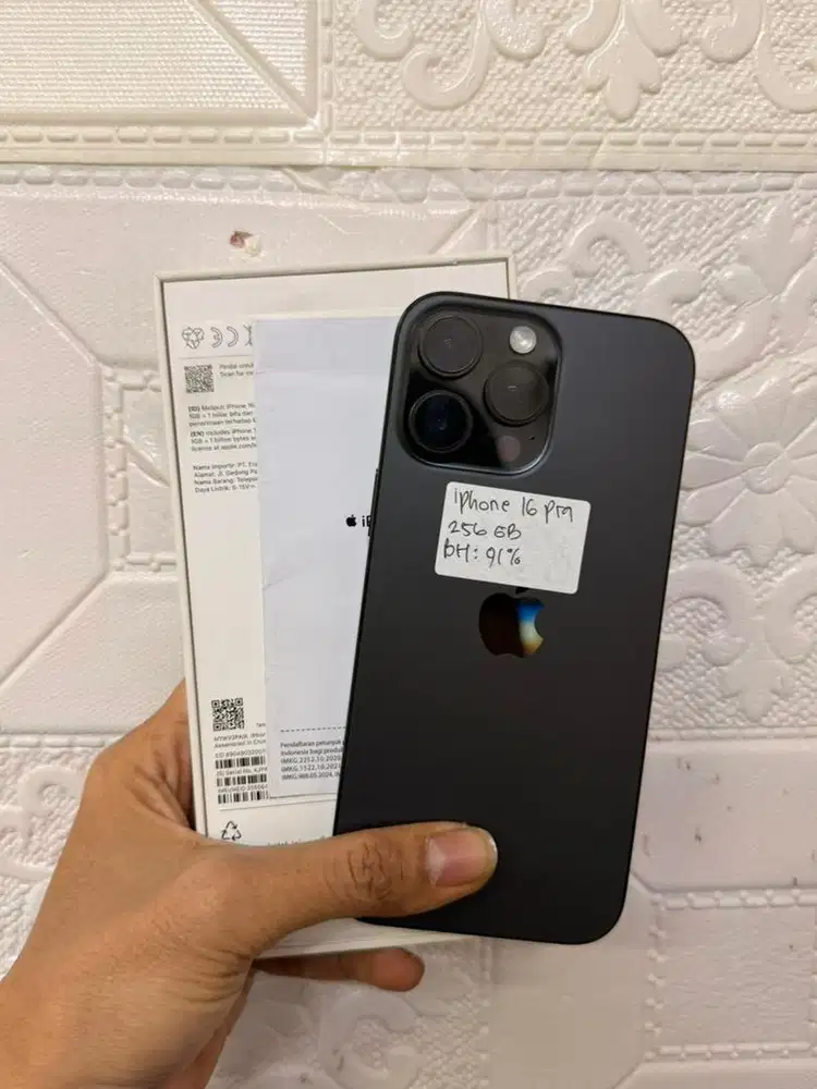 iphone 16 Promax 256 gb eks ibox