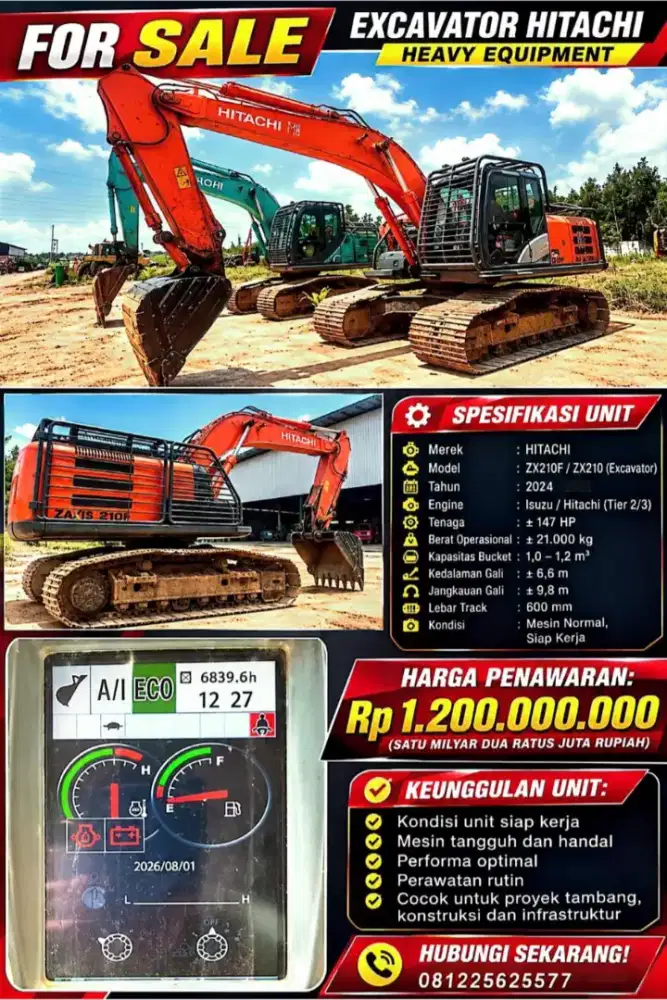 Exavator hitachi
