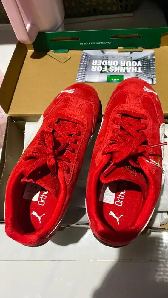 Sepatu Puma Speedcat OG Red White