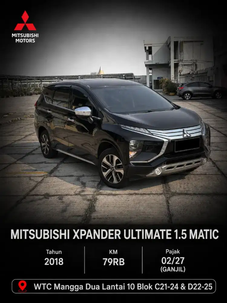 XPANDER ULTIMATE 1.5 CVT MATIC 2018