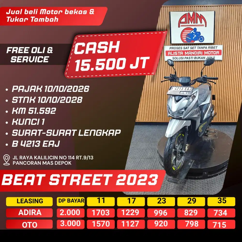 BEAT STREET 2023 CASH / KREDIT ALISTA