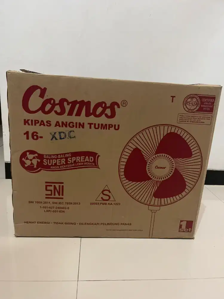 kipas angin cosmos 16 xdc