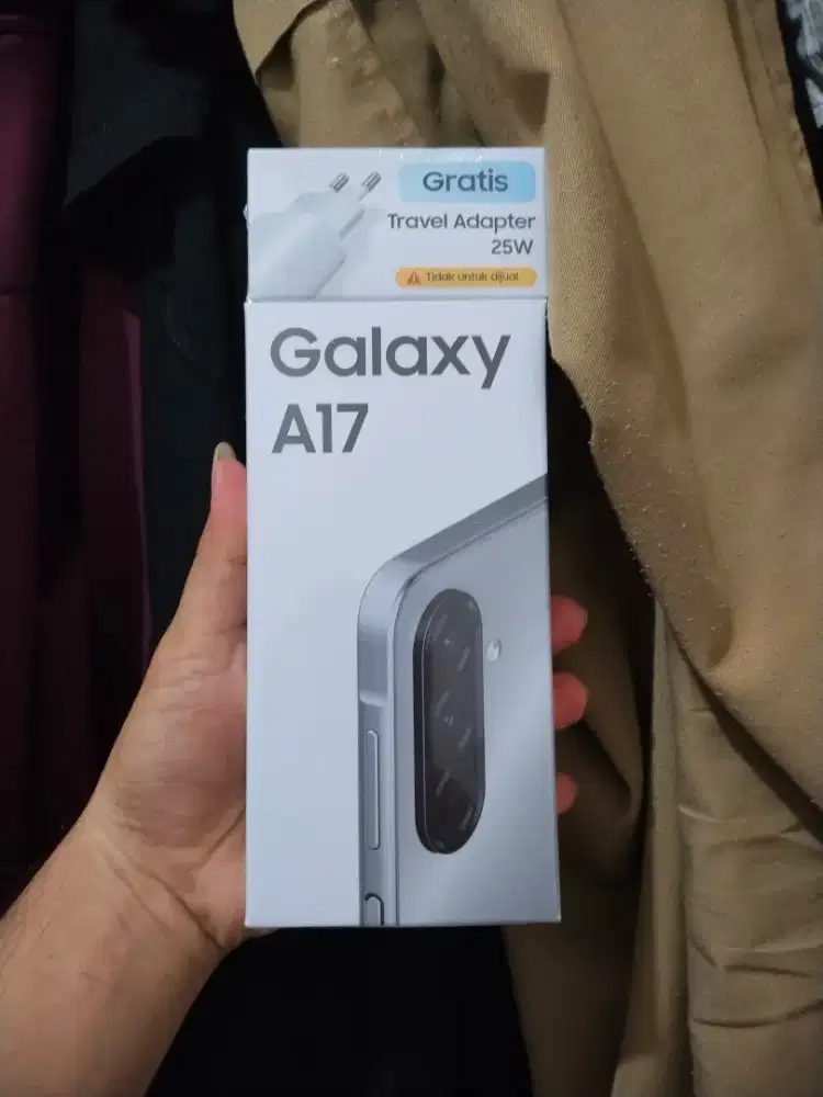 Samsung A17 ram 8+8/256 segel box