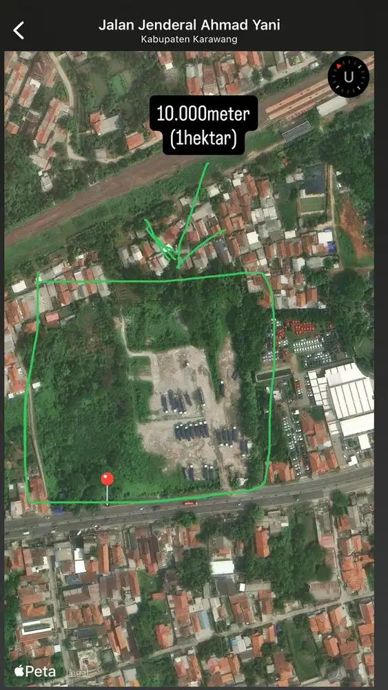 Tanah 1 hektar kawasan industri