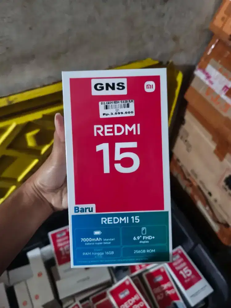 Ready Redmi 15 8/256 Atlantis