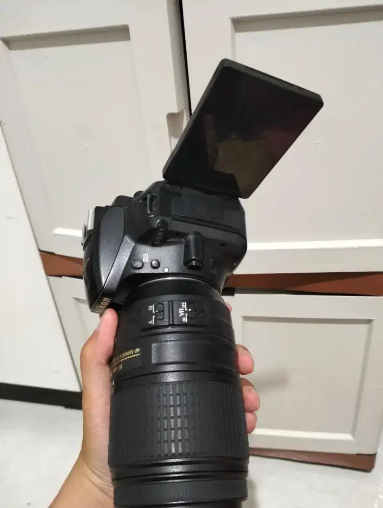 NIKON D5300 LENSA AFS 55-300 VR