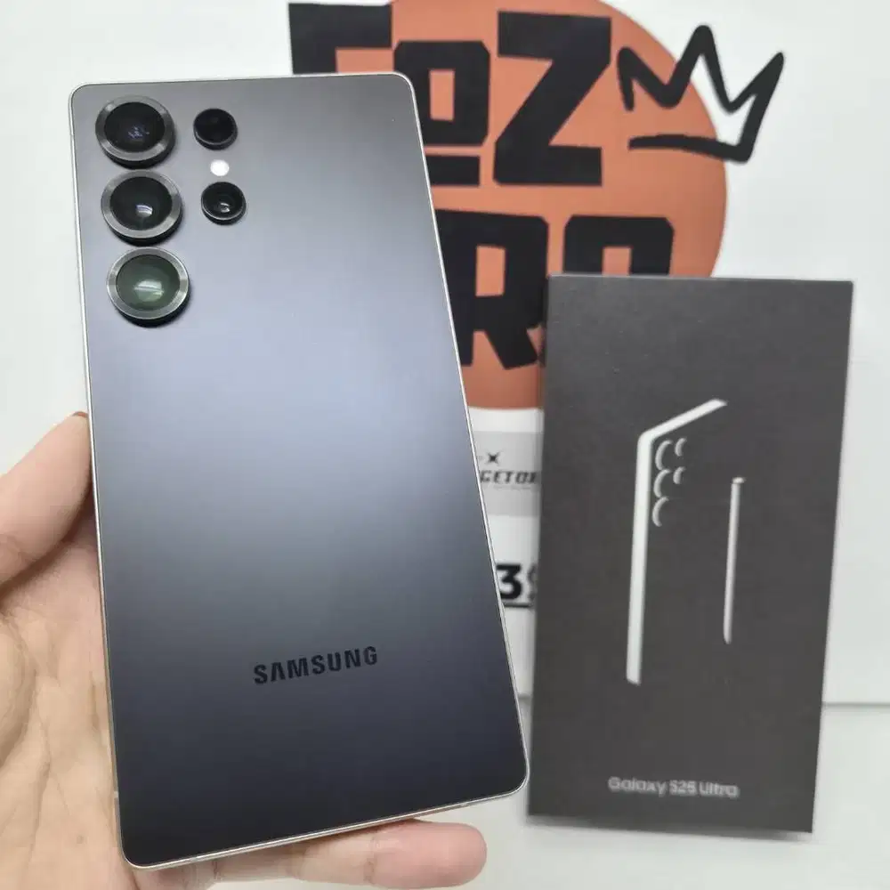 Samsung S25 Ultra Titanium Black 12/512GB FULLSET Mulus No Minus Ex S