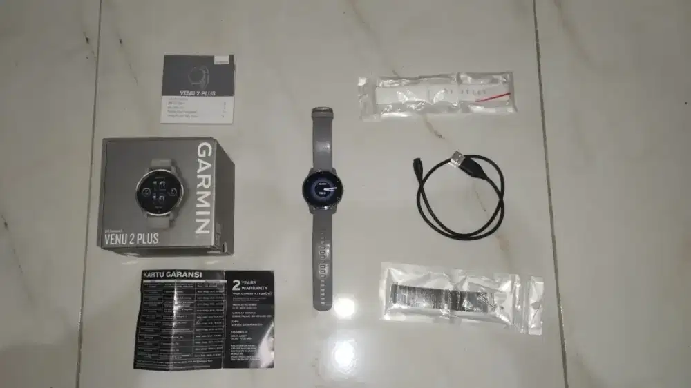Jam Smartwatch Garmin Venu 2 Plus – Fullset bonus