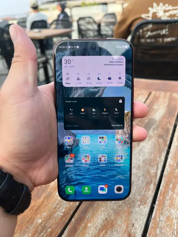 Vivo v70 5g brown 12/256 Gb garansi fullset orginal 100%