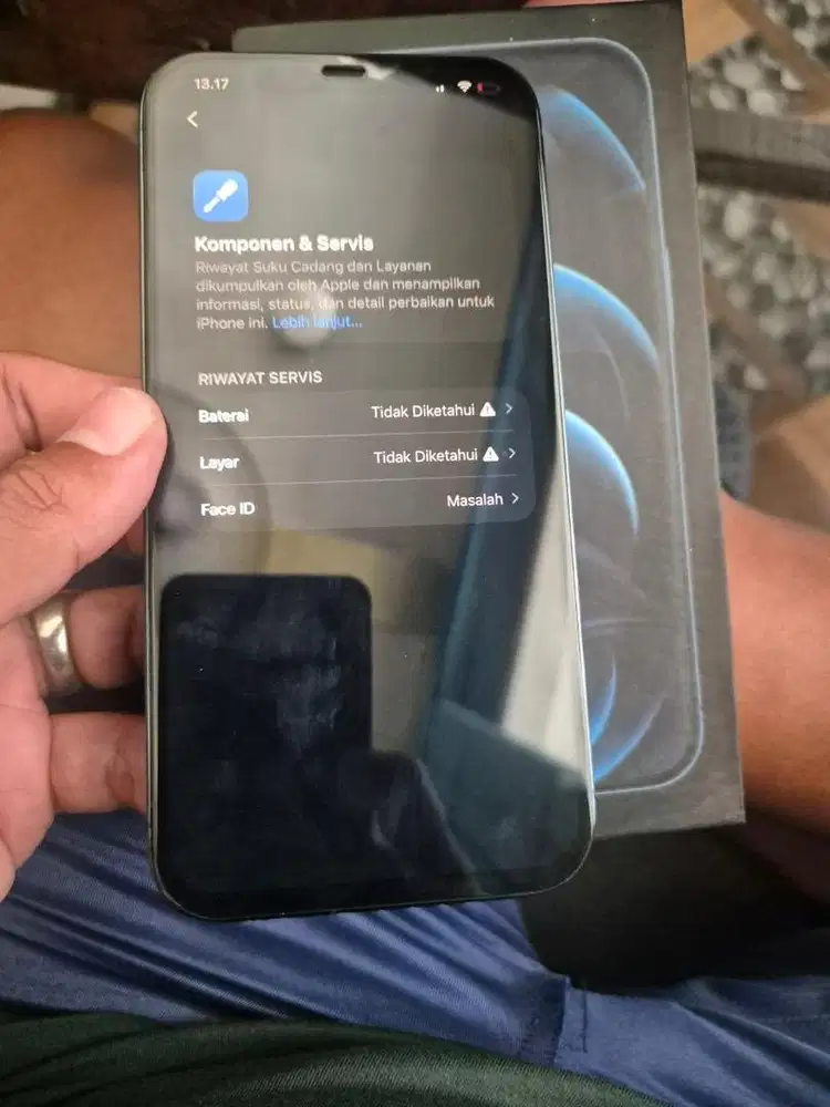 Iphone 12 pro max 128 all operator ios terberu bebas riset hdbTT