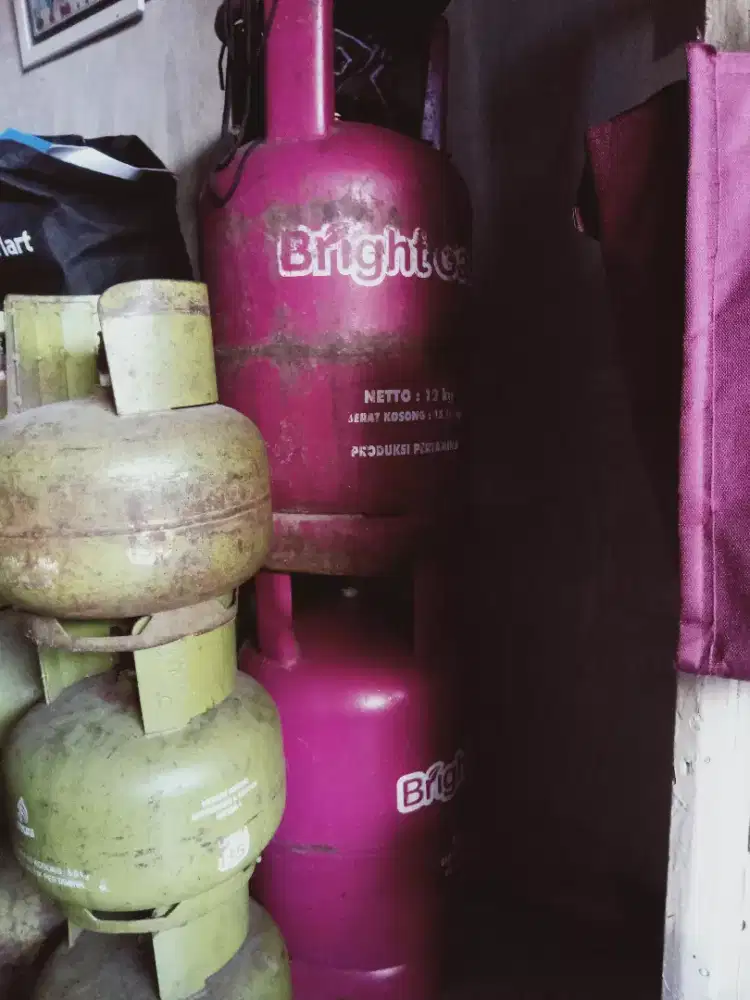 Tabung LPG elpiji bright gas 12kg