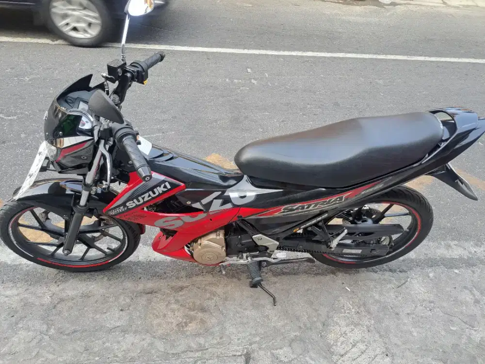SUZUKI SATRIA FU 150 th 2015 panjang mesin.body full ors