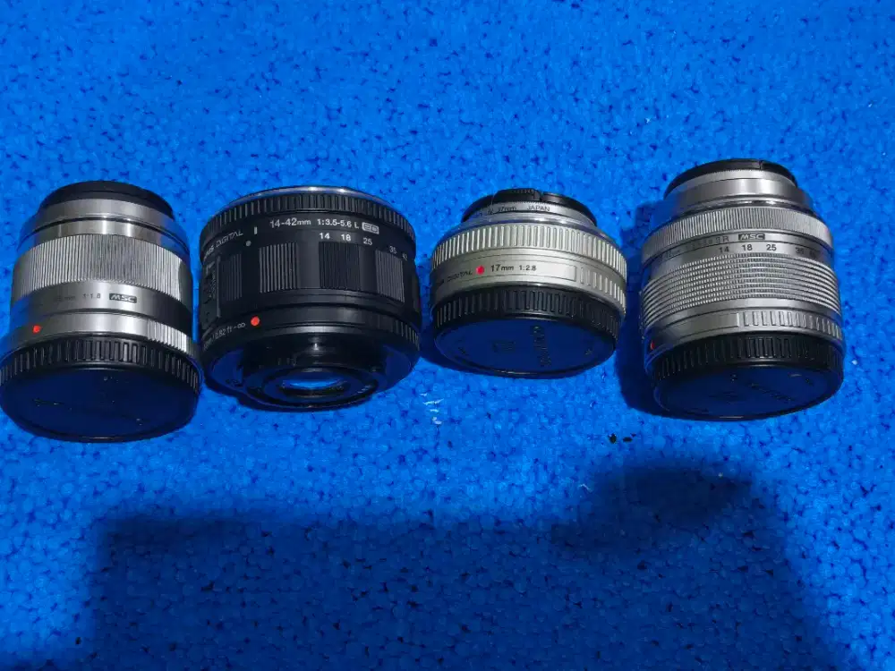 Borongan lensa Olympus m zuiko mft