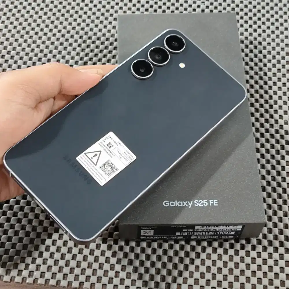 Samsung 25 FE 8/256GB [ JETBLACK ] Resmi SEIN