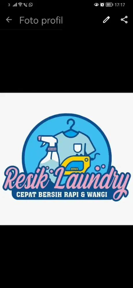 Dibutuhkan Karyawan dan Kurir Laundry
