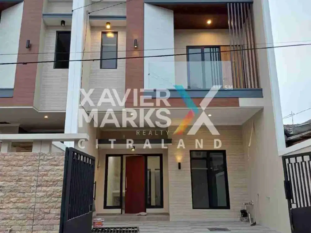 Rumah Nirwana Eksekutif, Baru Gress, 2 Lantai, Murah