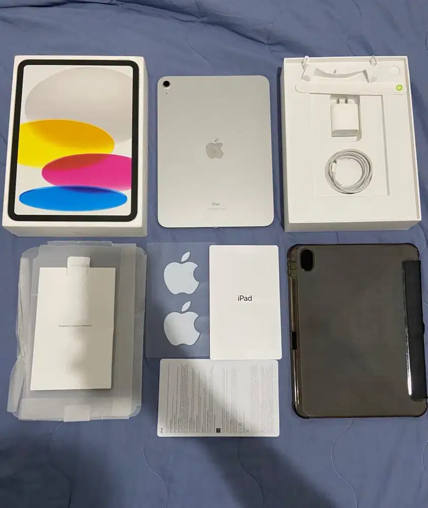Ipad Gen 10 64gb Fullset lengkap original