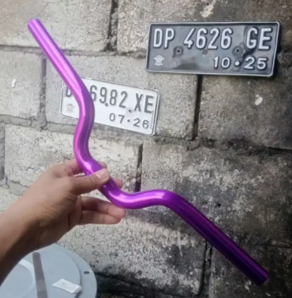 raisbar stang Alloy aluminium sepeda fixie MTB CTB minivelo