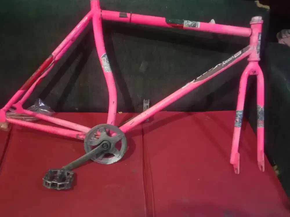 Sepeda fixie jual frame fork saja lokasi cilebut