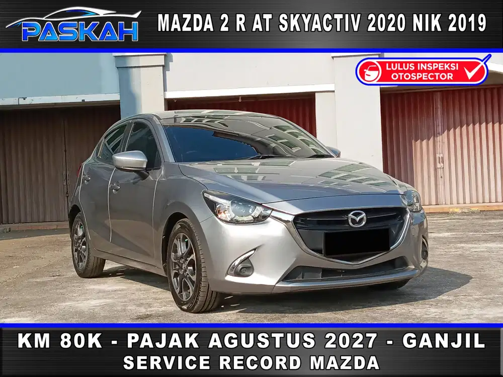 Km 80k Pajak Agustus 2027 Mazda 2 R skyactiv 2020 2019 MAZDA 2R 2020