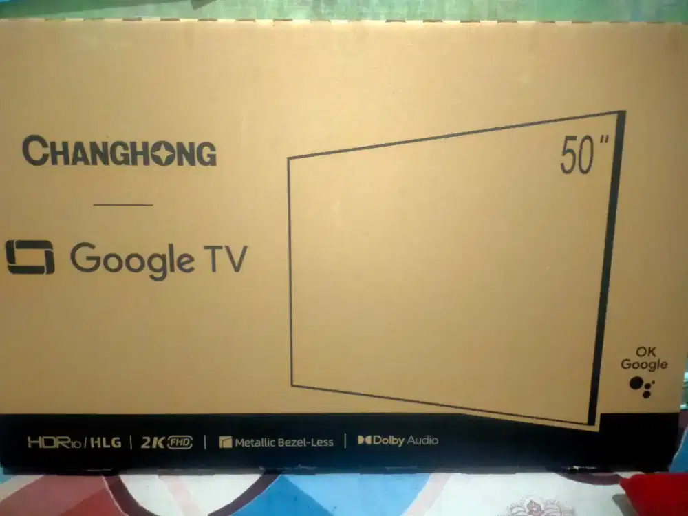 Jual TV kondisi baru merk Changhong 50 Inch