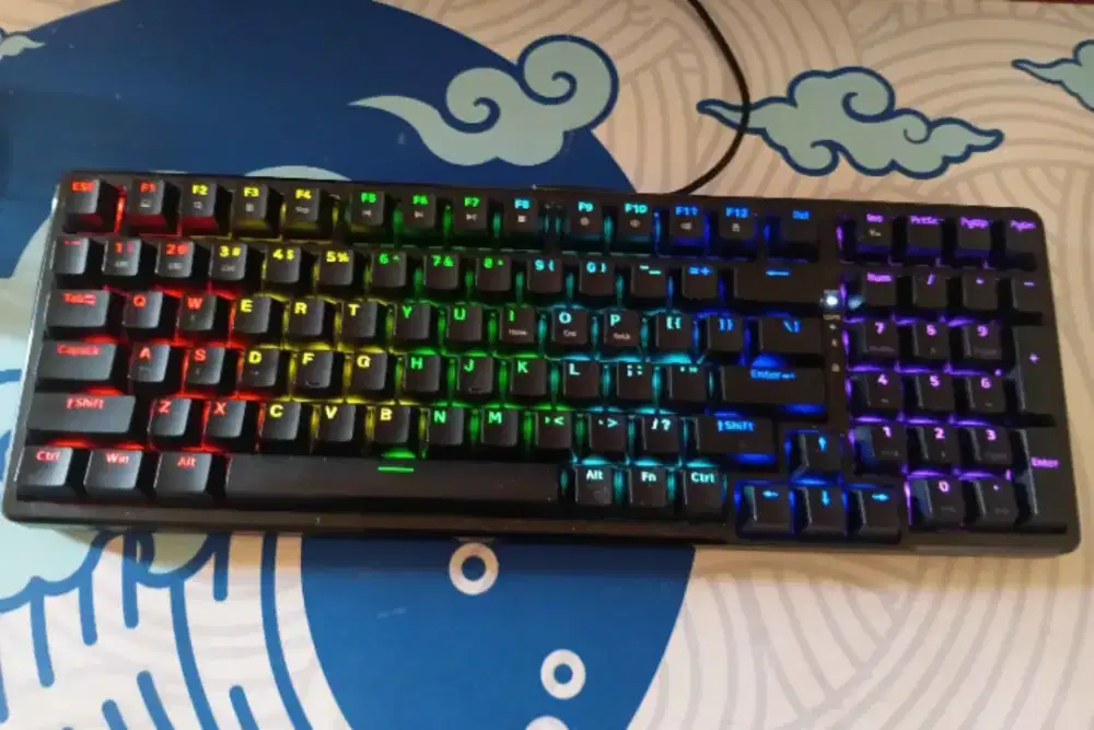 Keyboard Mechanical Gasket Gamen Titan VI/6 Outemu Silver